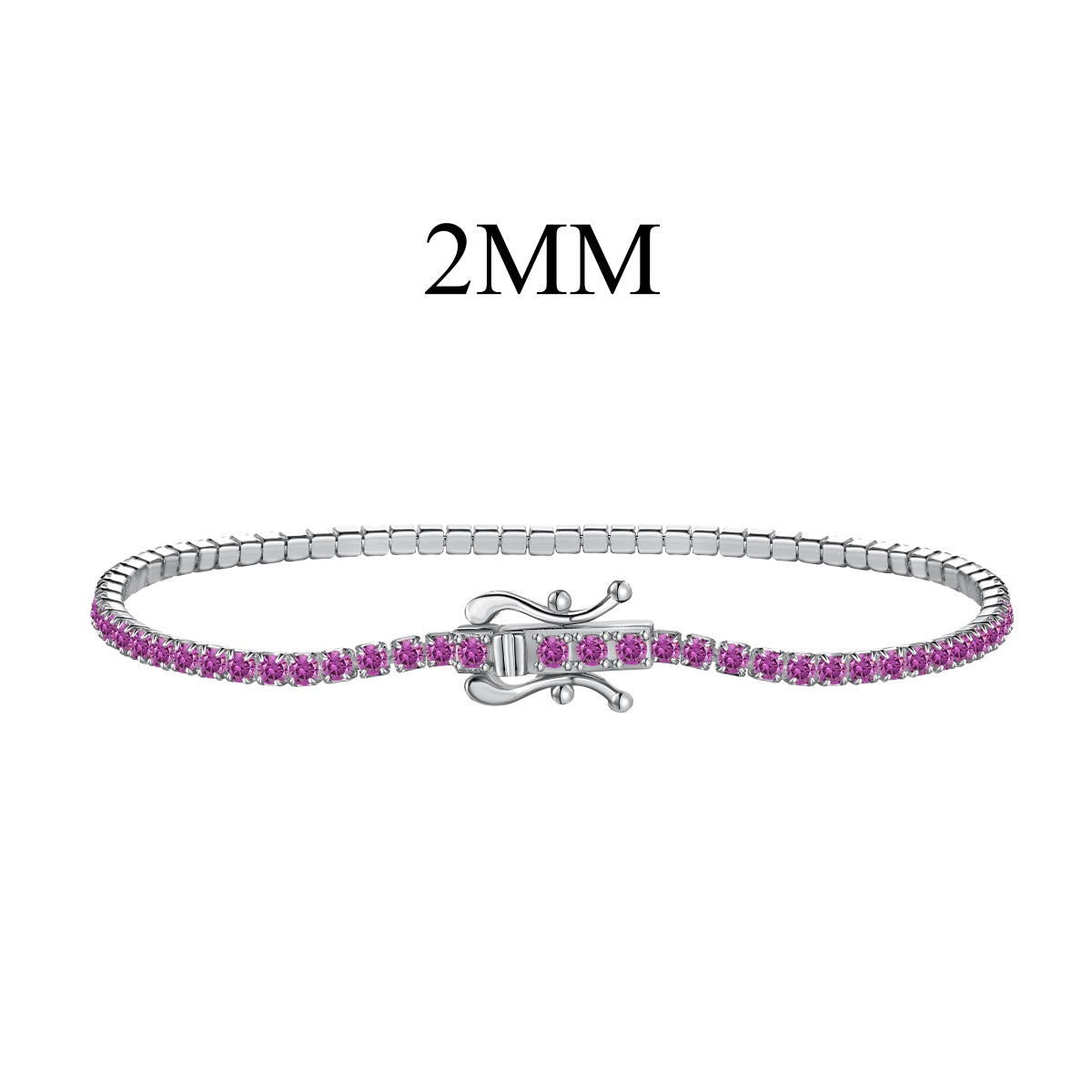 [CharmAmor]Radiant Colorful Round Cut Party Bracelet