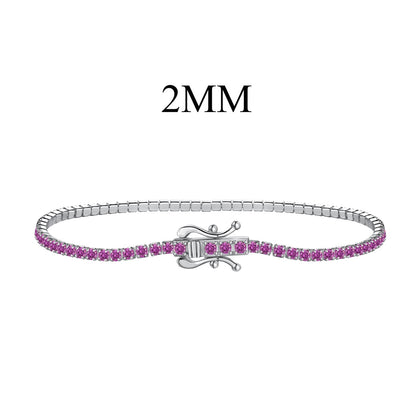 [CharmAmor]Radiant Colorful Round Cut Party Bracelet