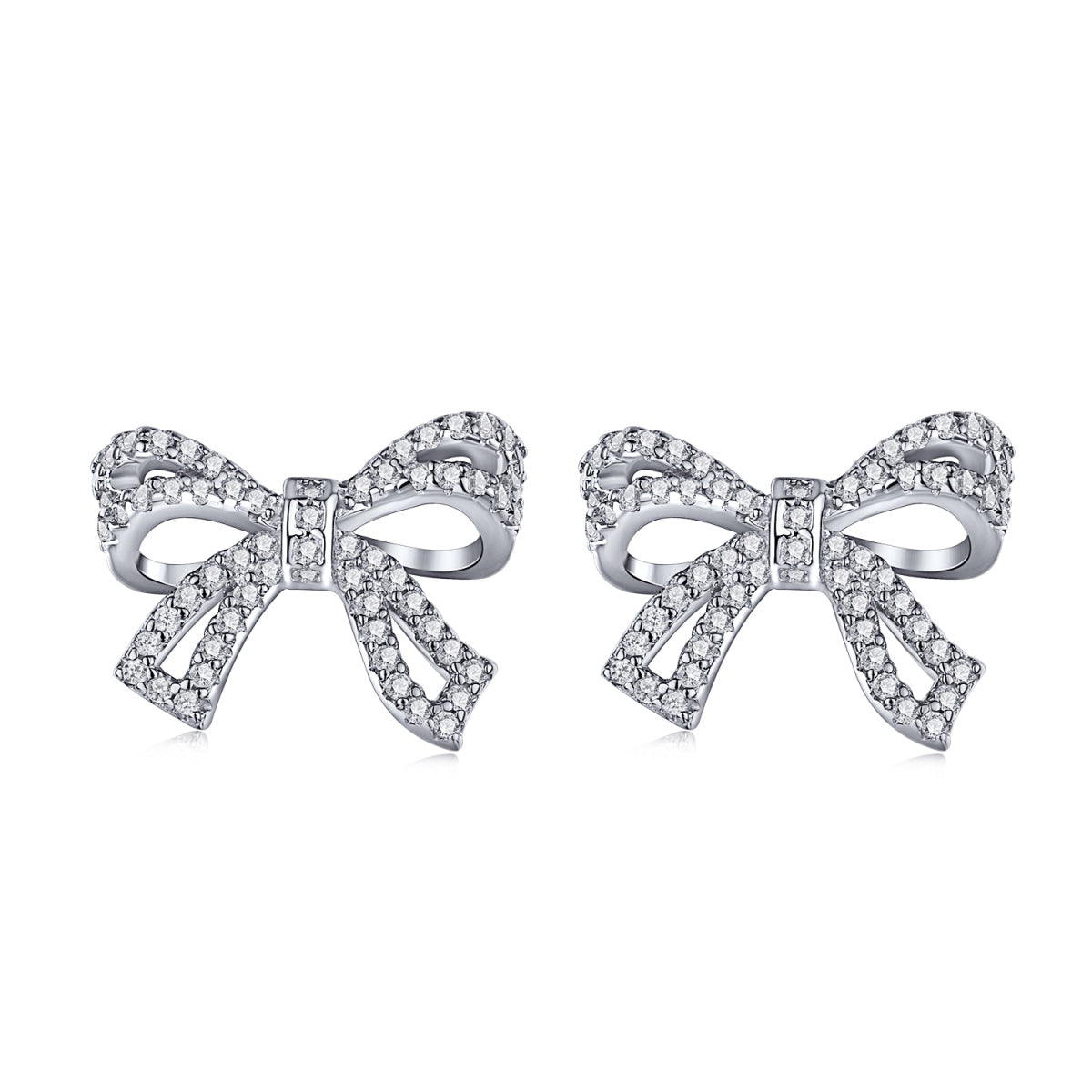 [CharmAmor]Dainty Bow Shape Earrings