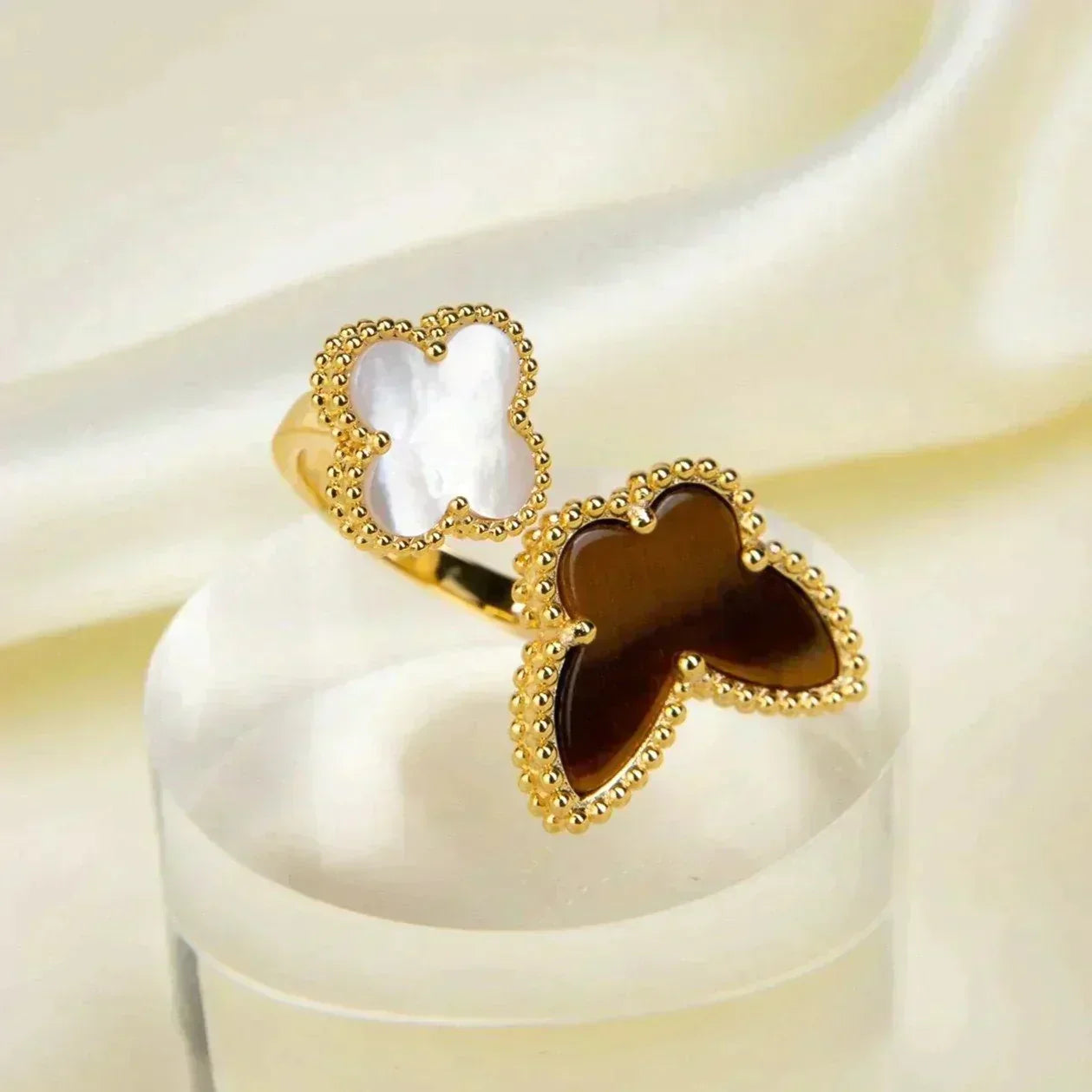 [CharmAmor]LUCKY BETWEEN THE FINGER RING