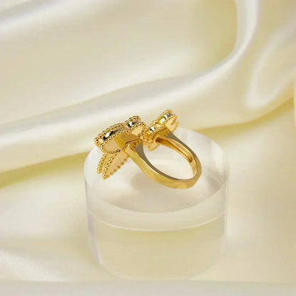 [CharmAmor]LUCKY BETWEEN THE FINGER RING