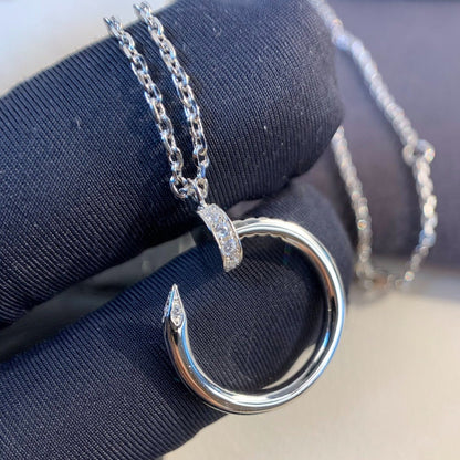 [CharmAmor]JUSTE NECKLACE SILVER