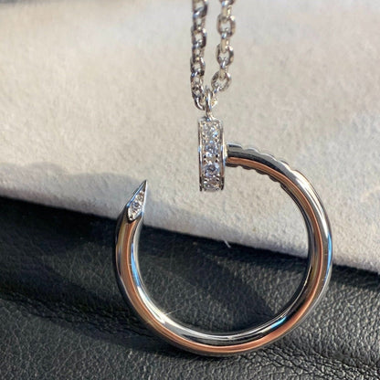[CharmAmor]JUSTE NECKLACE SILVER