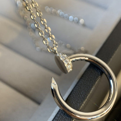 [CharmAmor]JUSTE NECKLACE SILVER