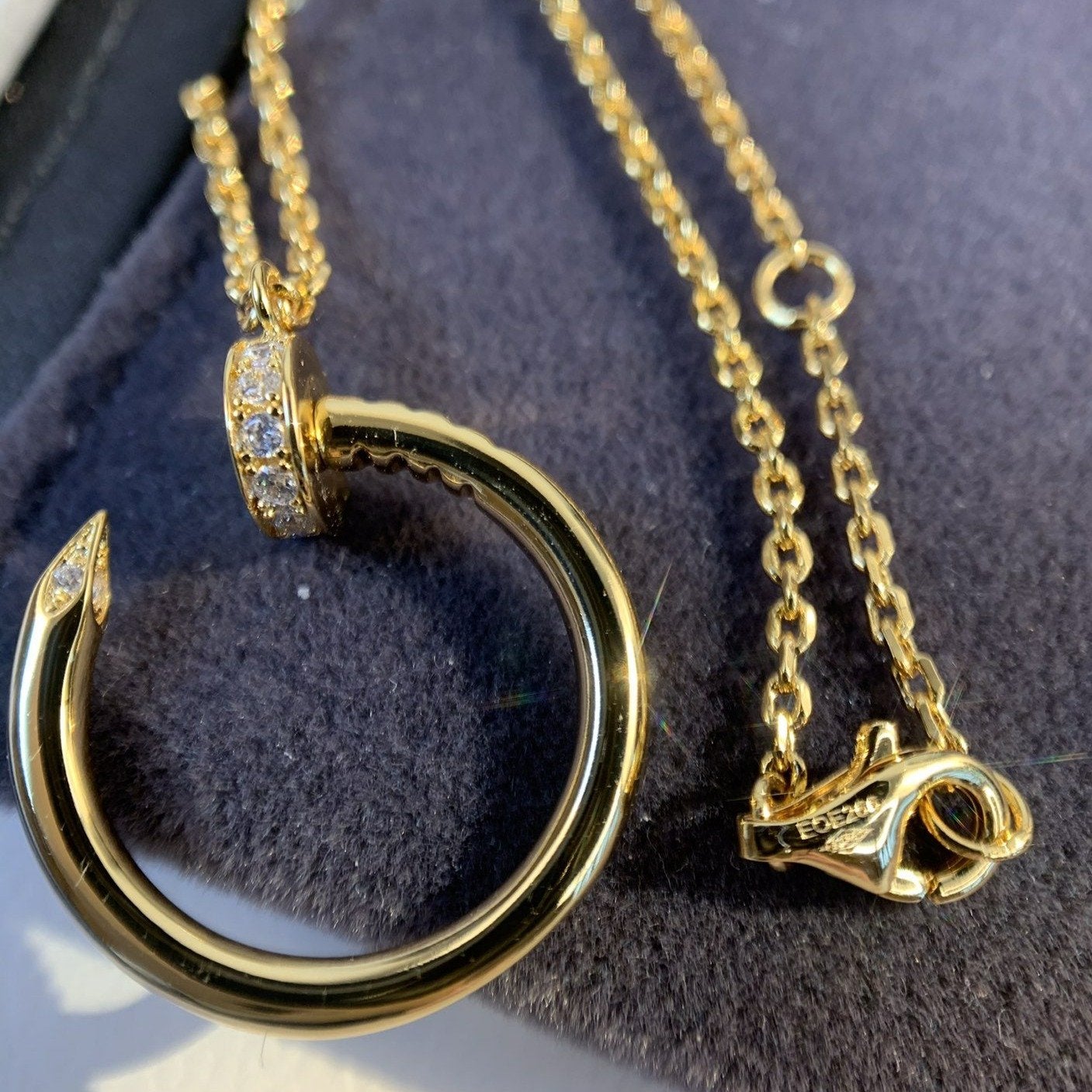 [CharmAmor]JUSTE NECKLACE GOLD