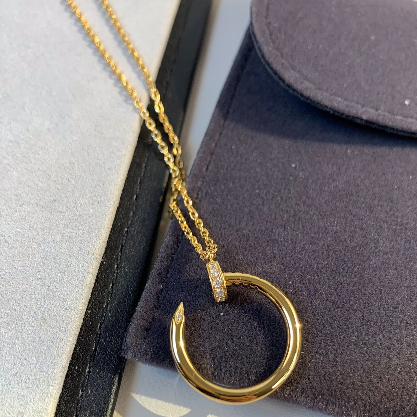 [CharmAmor]JUSTE NECKLACE GOLD