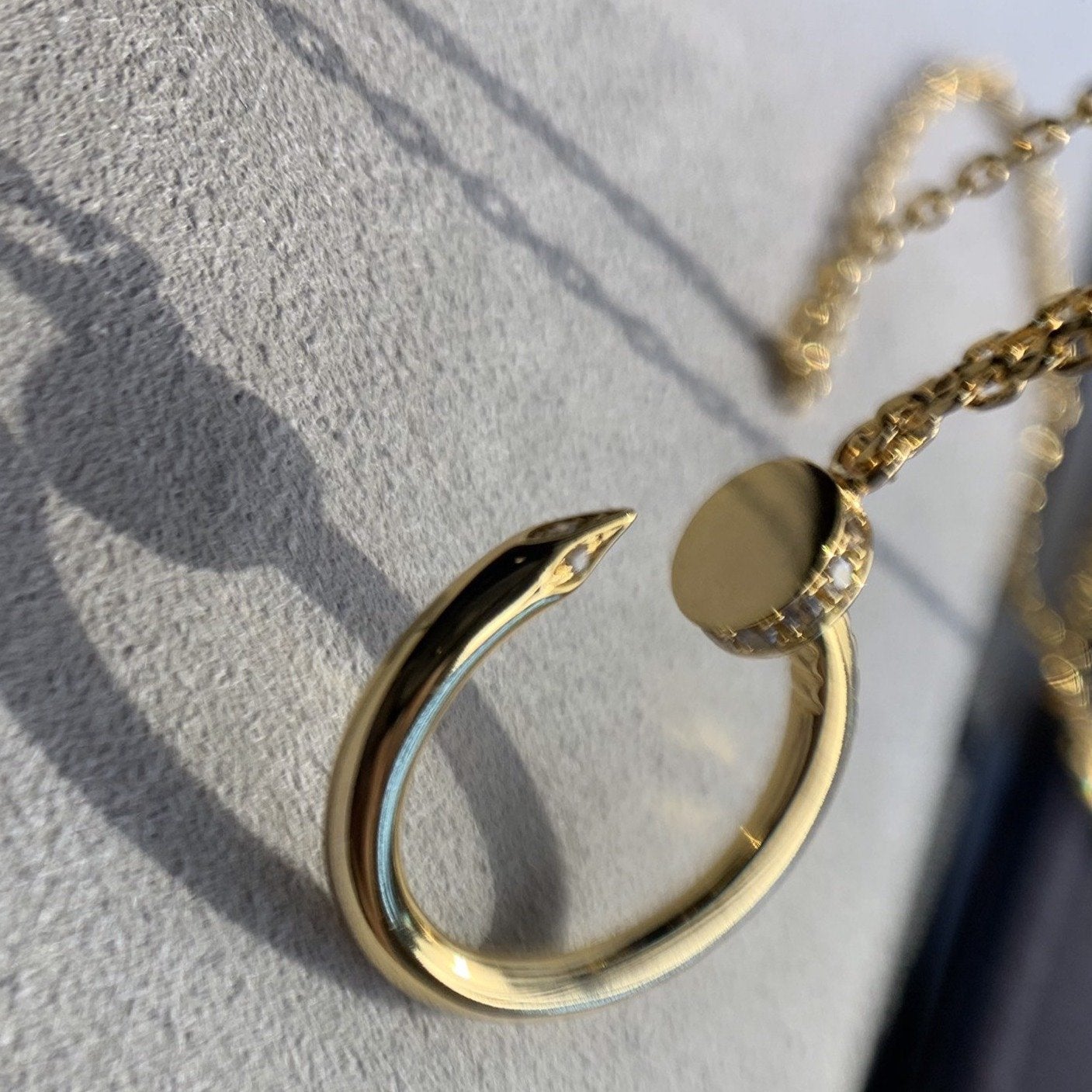 [CharmAmor]JUSTE NECKLACE GOLD