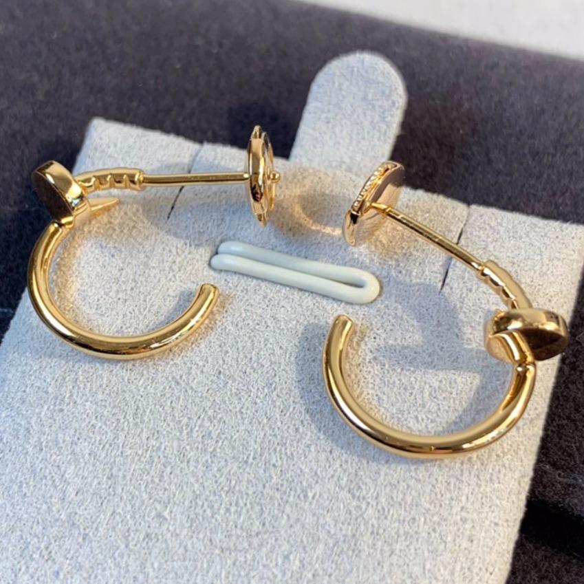[CharmAmor]JUSTE EARRINGS PINK GOLD