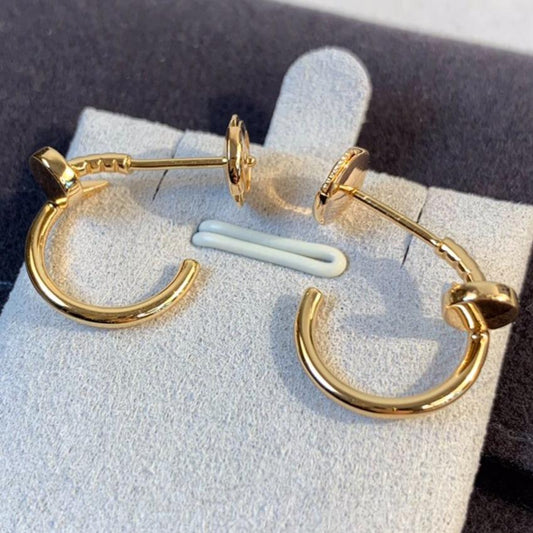 [CharmAmor]JUSTE EARRINGS PINK GOLD