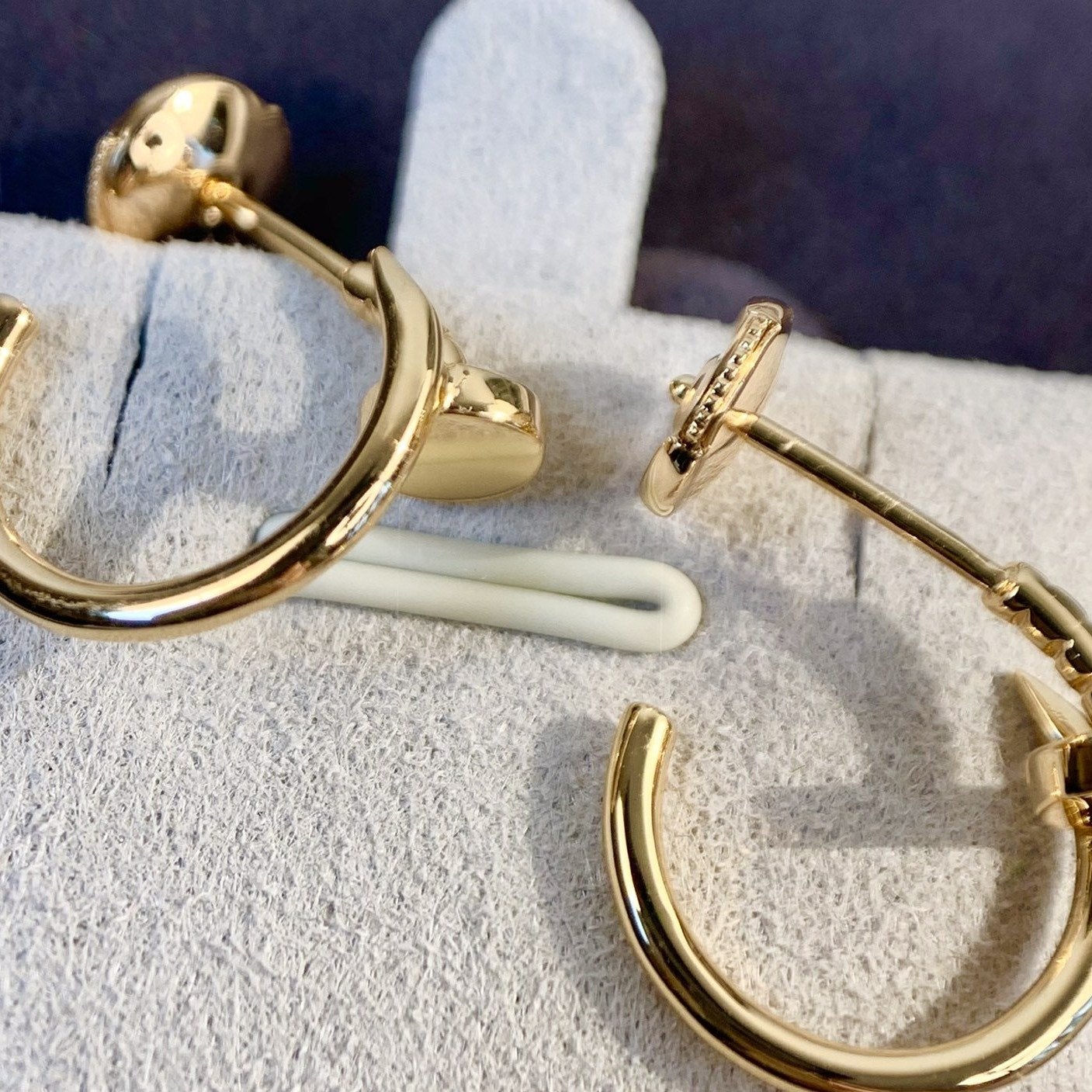 [CharmAmor]JUSTE EARRINGS PINK GOLD