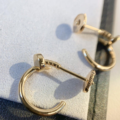 [CharmAmor]JUSTE EARRINGS PINK GOLD