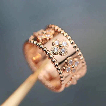 [CharmAmor]CLOVER KALEIDOSCOPE RING 10MM