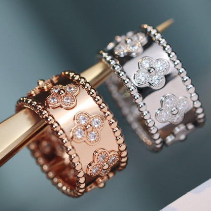 [CharmAmor]CLOVER KALEIDOSCOPE RING 10MM