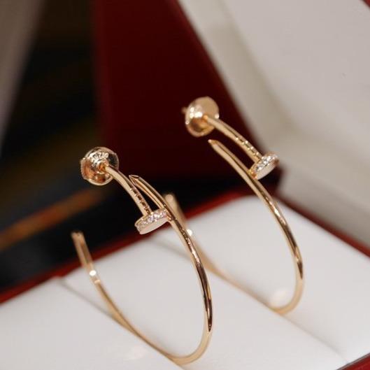 [CharmAmor]JUSTE EARRINGS DIAMONDS 1.8MM
