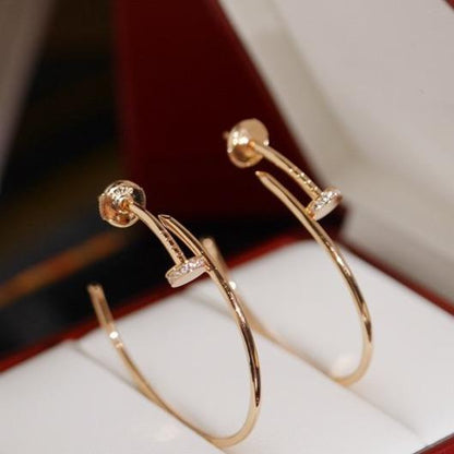 [CharmAmor]JUSTE EARRINGS DIAMONDS 1.8MM