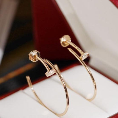 [CharmAmor]JUSTE EARRINGS DIAMONDS 1.8MM