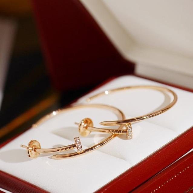 [CharmAmor]JUSTE EARRINGS DIAMONDS 1.8MM