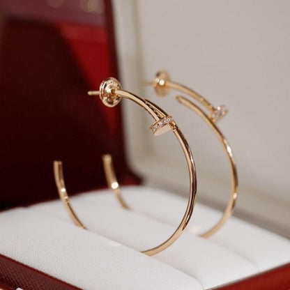 [CharmAmor]JUSTE EARRINGS DIAMONDS 1.8MM