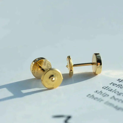 [CharmAmor]LOVE EARRINGS GOLD 10MM