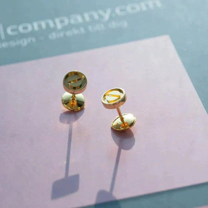 [CharmAmor]LOVE EARRINGS GOLD 10MM
