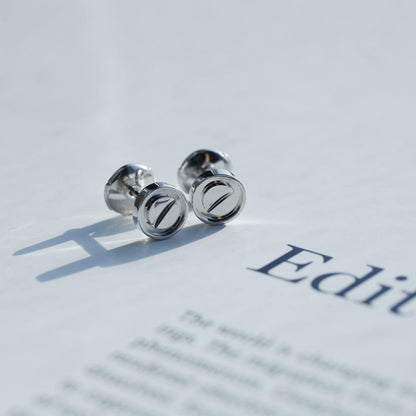 [CharmAmor]LOVE EARRINGS SILVER 10MM
