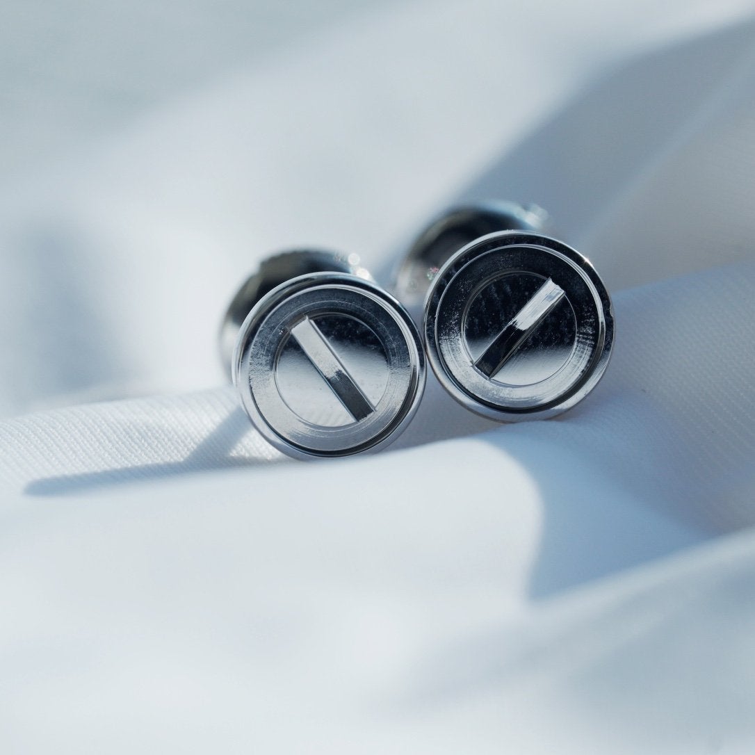 [CharmAmor]LOVE EARRINGS SILVER 10MM