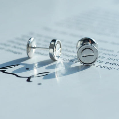 [CharmAmor]LOVE EARRINGS SILVER 10MM