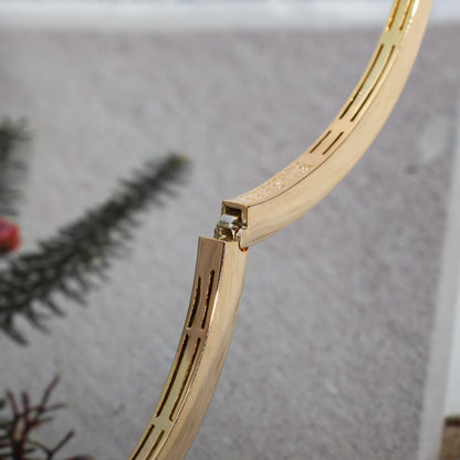 [CharmAmor]SERPENTI BRACELET PINK GOLD DIAMOND DOUBLE SNAKE