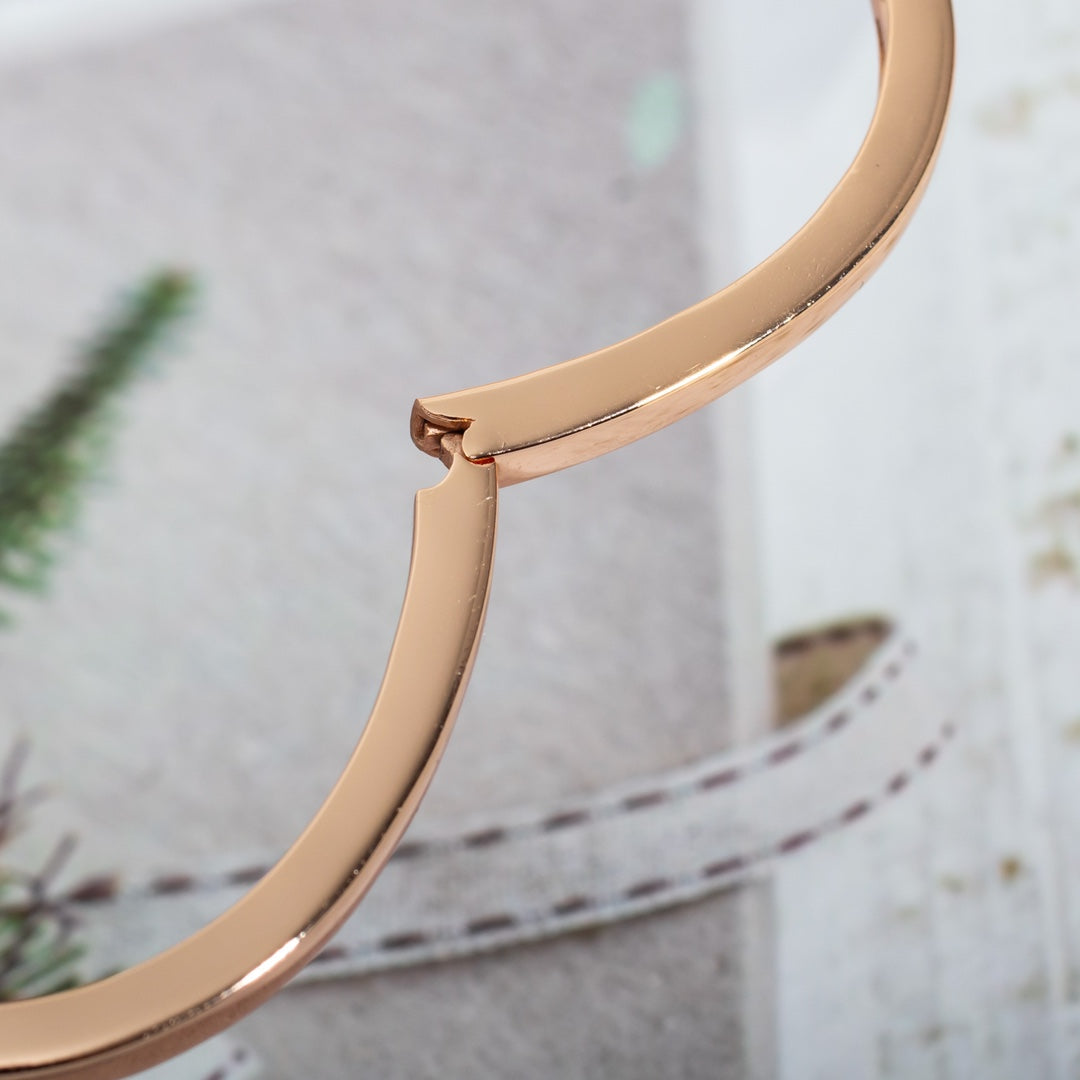 [CharmAmor]DREAM BRACELET OPEN PINK GOLD MOP