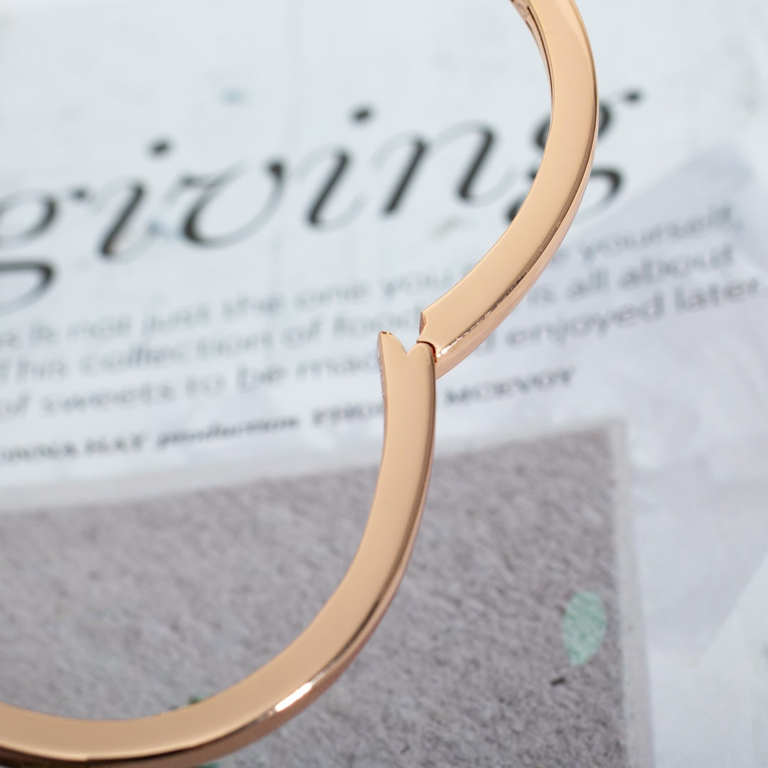 [CharmAmor]DREAM BRACELET OPEN PINK GOLD MOP DIAMOND