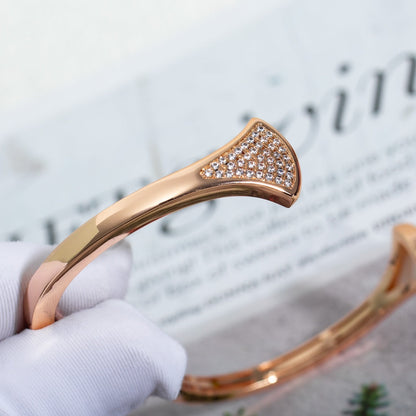 [CharmAmor]DREAM BRACELET OPEN PINK GOLD MOP DIAMOND