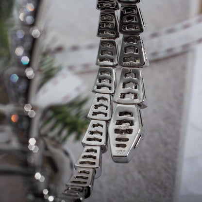 [CharmAmor]SERPENTI BRACELET 6MM SILVER DIAMOND