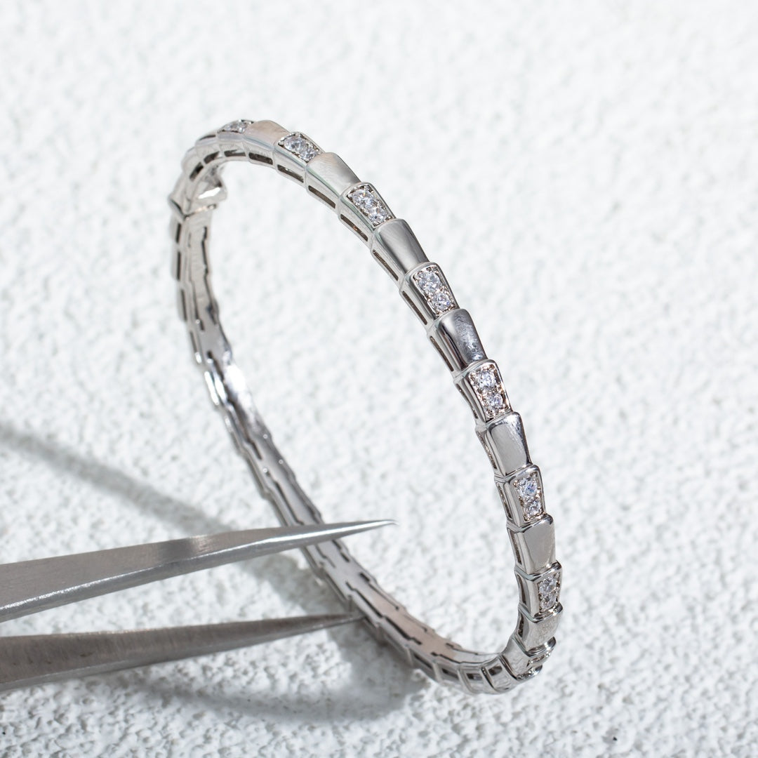 [CharmAmor]SERPENTI BRACELET SILVER DIAMOND