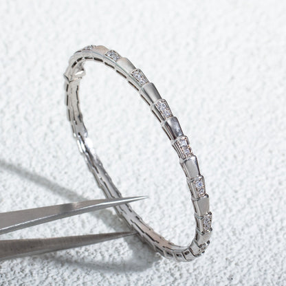 [CharmAmor]SERPENTI BRACELET SILVER DIAMOND