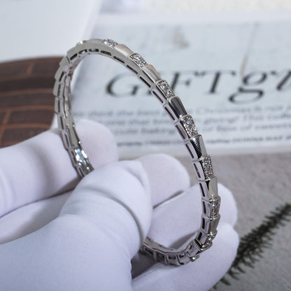 [CharmAmor]SERPENTI BRACELET SILVER DIAMOND