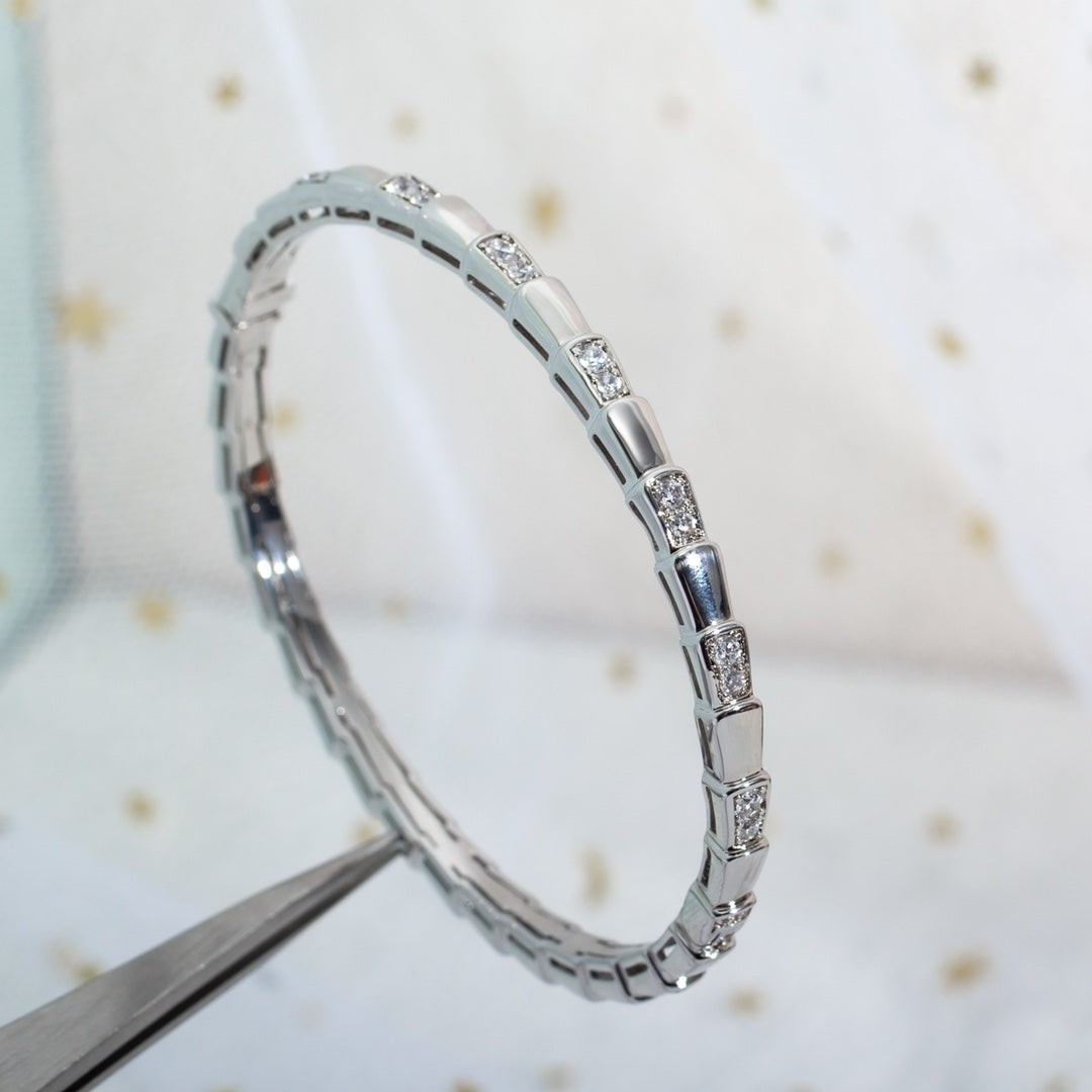 [CharmAmor]SERPENTI BRACELET SILVER DIAMOND