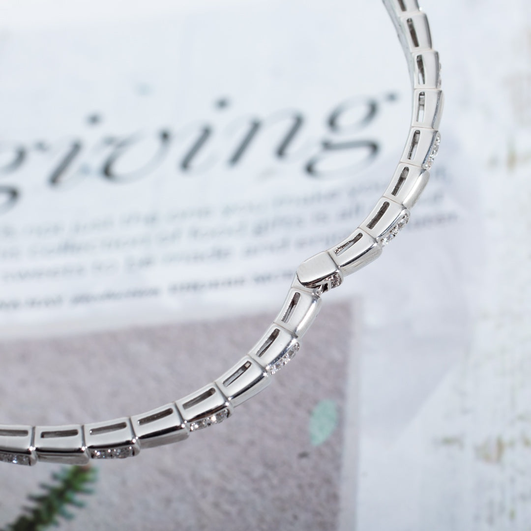 [CharmAmor]SERPENTI BRACELET SILVER DIAMOND