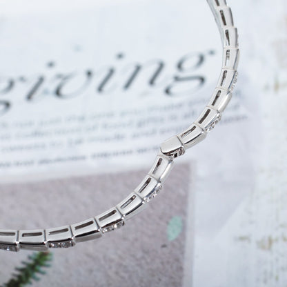 [CharmAmor]SERPENTI BRACELET SILVER DIAMOND