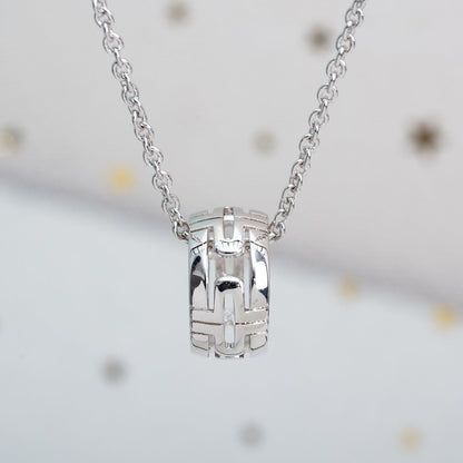 [CharmAmor]PARENTESI NECKLACE SILVER