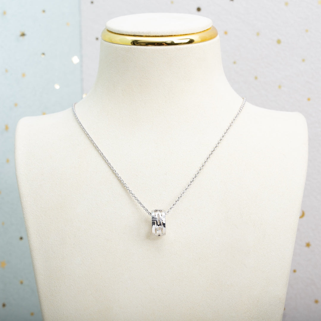[CharmAmor]PARENTESI NECKLACE SILVER