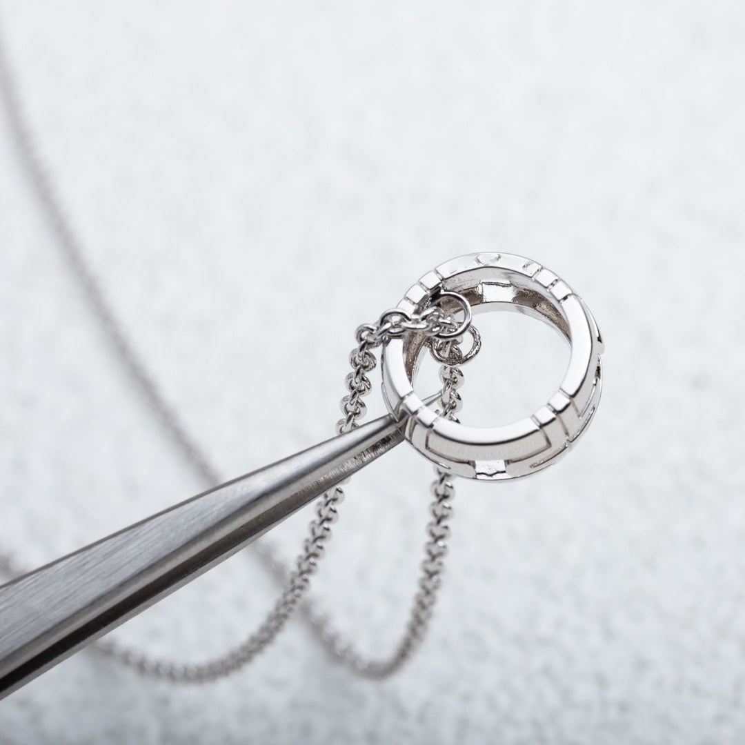 [CharmAmor]PARENTESI NECKLACE SILVER