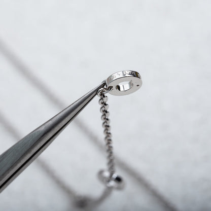 [CharmAmor]PARENTESI NECKLACE SILVER