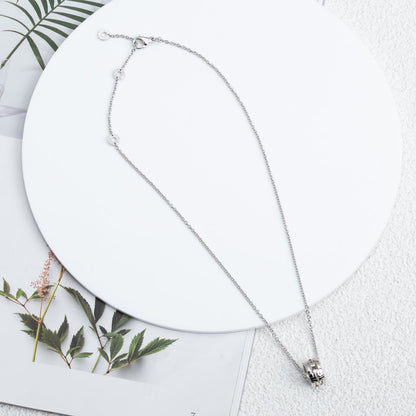 [CharmAmor]PARENTESI NECKLACE SILVER
