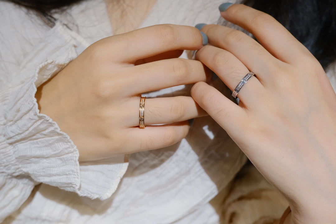 [CharmAmor]LOVE RING 2.65MM DIAMOND
