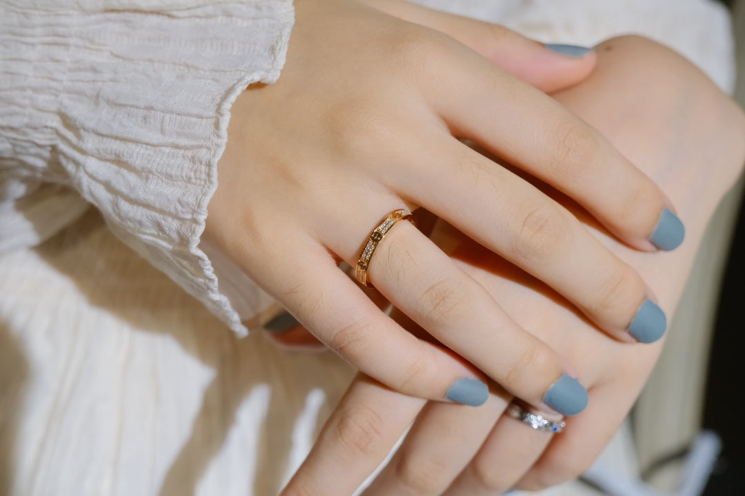 [CharmAmor]LOVE RING 2.65MM DIAMOND
