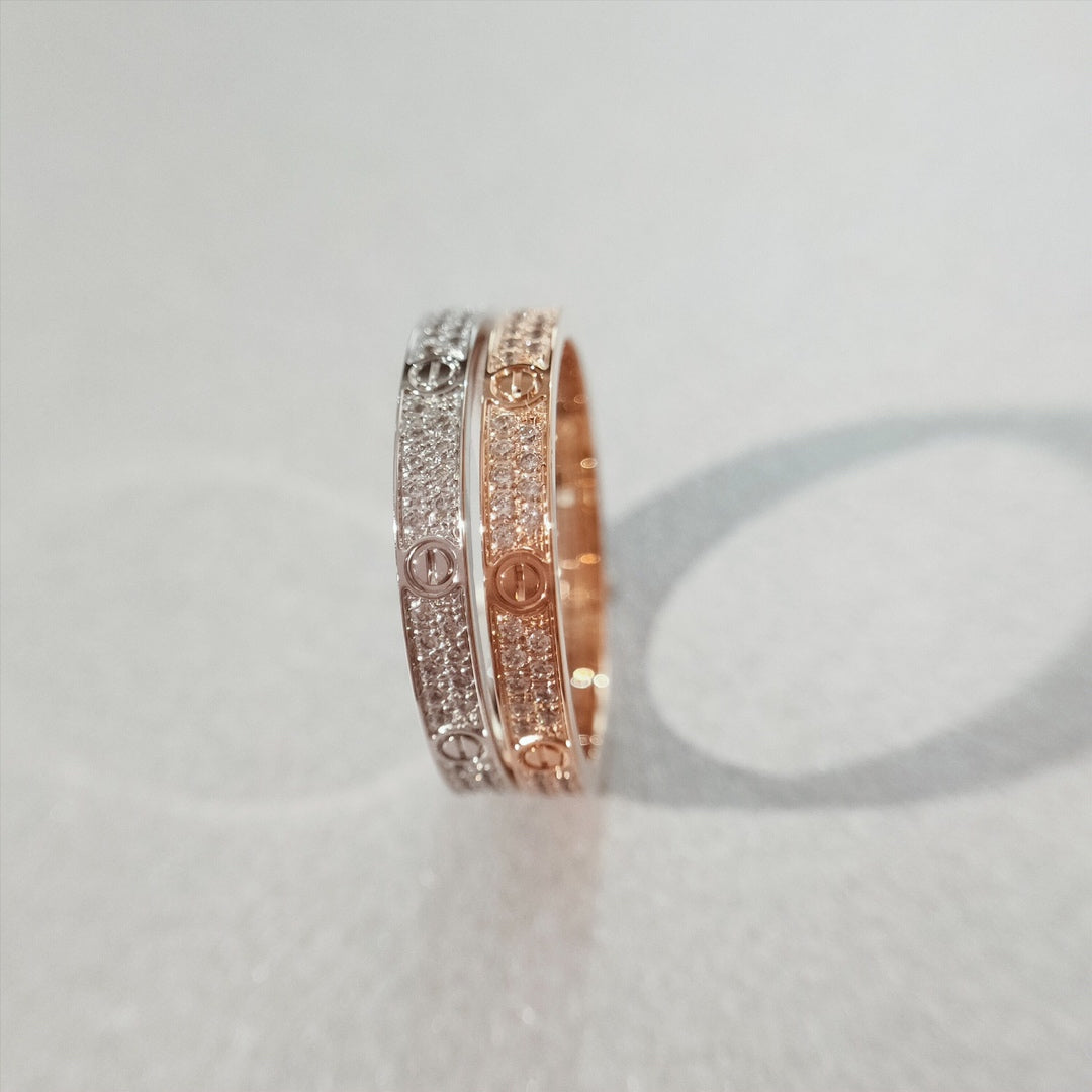 [CharmAmor]LOVE RING 2.65MM DIAMOND
