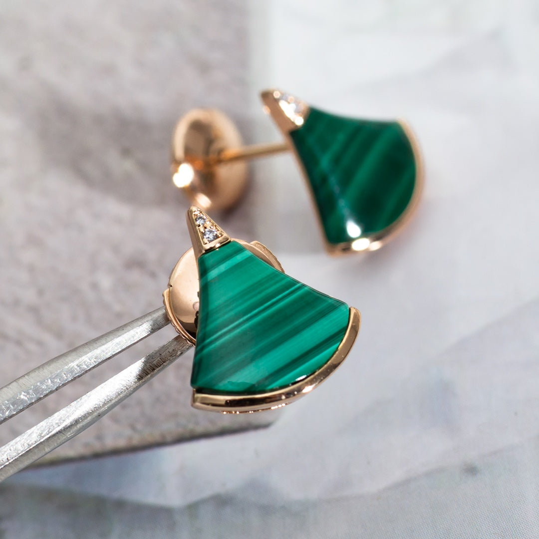 [CharmAmor]DIVAS DREAM EARRINGS PINK GOLD