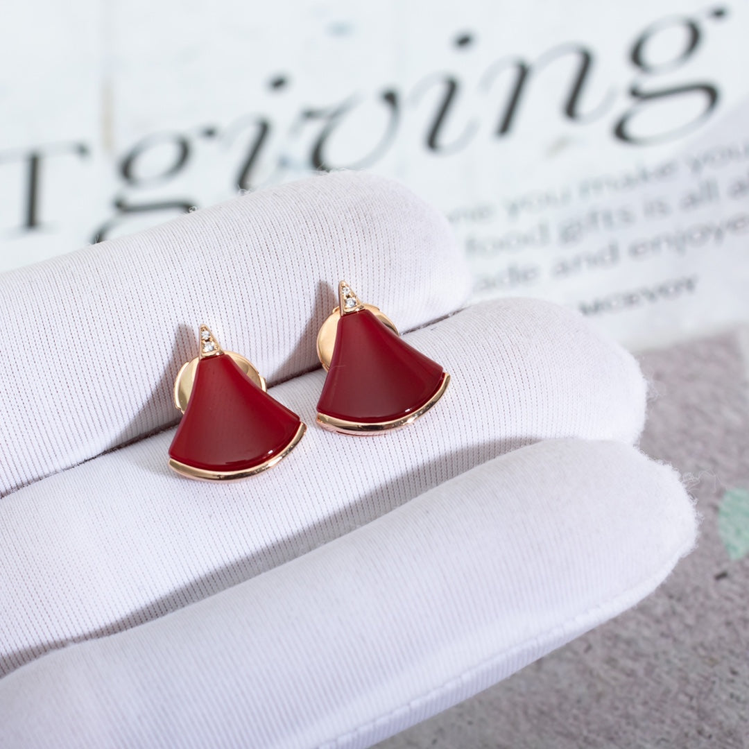 [CharmAmor]DIVAS DREAM EARRINGS PINK GOLD
