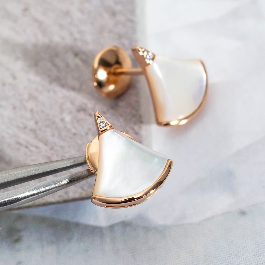 [CharmAmor]DIVAS DREAM EARRINGS PINK GOLD
