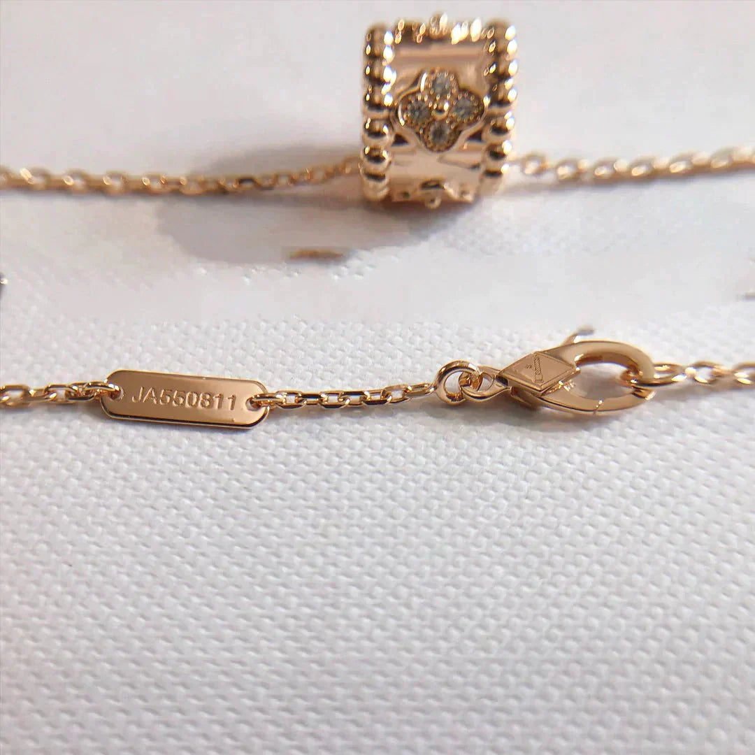 [CharmAmor]PERLEE PEDANT NECKLACE GOLD / ROSE GOLD